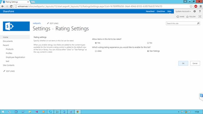 select star ratings now